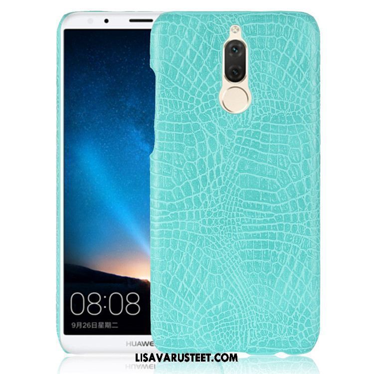 Huawei Mate 10 Lite Kuoret Suojaus Valkoinen Nahka Kuori Kotelo Halvat