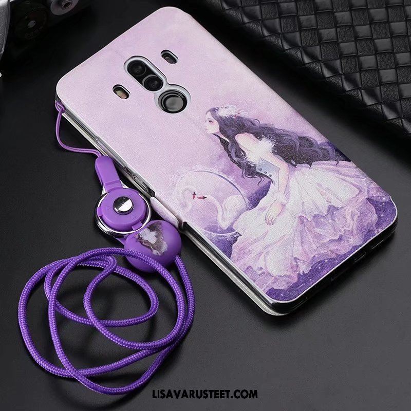 Huawei Mate 10 Pro Kuoret Ihana Violetti Suojaus Sarjakuva Murtumaton Halvat