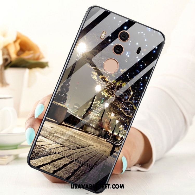 Huawei Mate 10 Pro Kuoret Kotelo Karkaisu Puhelimen Kuori Lasi Osta