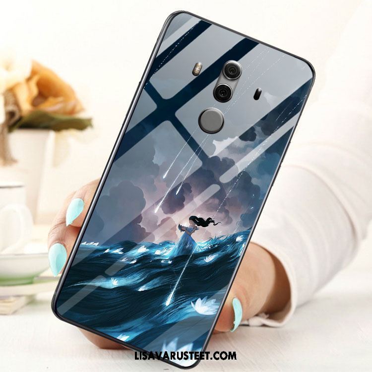 Huawei Mate 10 Pro Kuoret Puhelimen Lasi Kuori Kotelo Punainen Verkossa