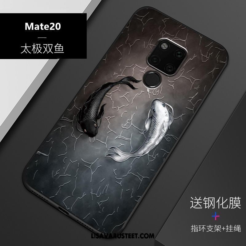 Huawei Mate 20 Kuoret Kotelo Pesty Suede Persoonallisuus Silikoni Trendi Verkossa