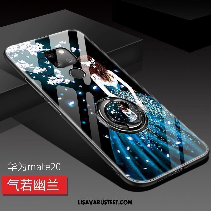 Huawei Mate 20 Kuoret Lasi Rengas Murtumaton Silikoni Ohut Kuori Verkossa