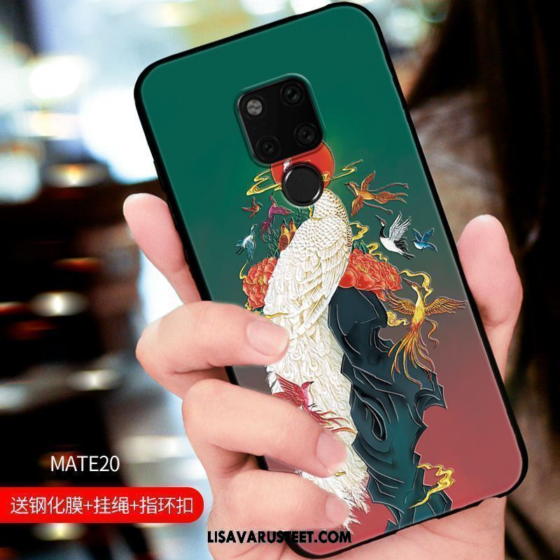 Huawei Mate 20 Kuoret Luova Kuori Pesty Suede Persoonallisuus Murtumaton Myynti