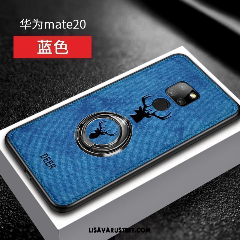 Huawei Mate 20 Kuoret Musta Persoonallisuus Murtumaton Tuki Silikoni Halpa