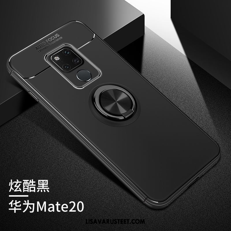 Huawei Mate 20 Kuoret Silikoni Suojaus Murtumaton Musta Uusi Tarjous