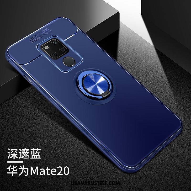 Huawei Mate 20 Kuoret Silikoni Suojaus Murtumaton Musta Uusi Tarjous