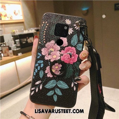 Huawei Mate 20 Kuoret Ylellisyys Pesty Suede Ultra Ripustettavat Koristeet Kuori Halpa