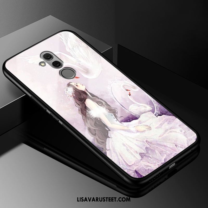 Huawei Mate 20 Lite Kuoret Silikoni Lasi Sininen Persoonallisuus Kuori Halvat