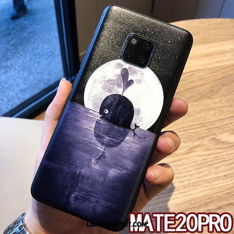 Huawei Mate 20 Pro Kuoret Kohokuviointi Murtumaton Ripustettavat Koristeet Persoonallisuus Silikoni Verkossa