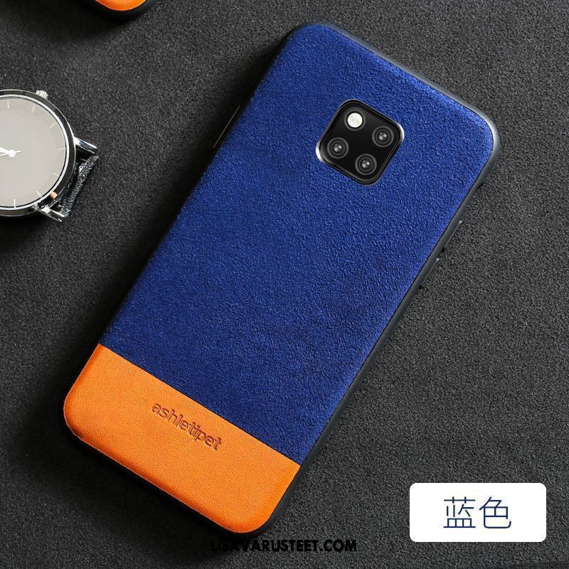 Huawei Mate 20 Pro Kuoret Kotelo Suojaus Puhelimen Harmaa Turkki Mokkanahkaa Myynti