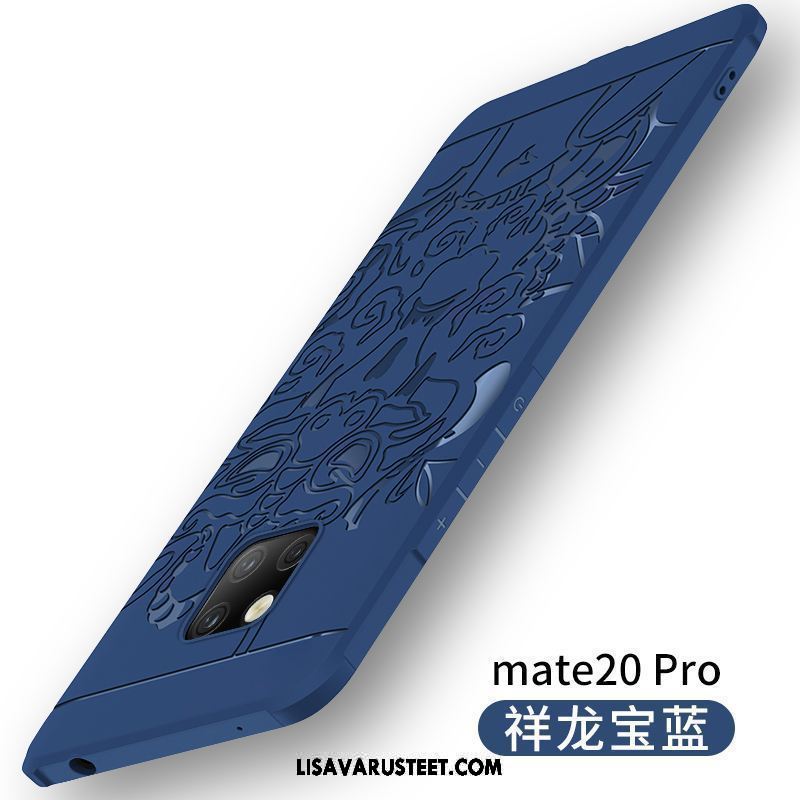 Huawei Mate 20 Pro Kuoret Murtumaton Pesty Suede Suupaltti Puhelimen Silikoni Verkossa