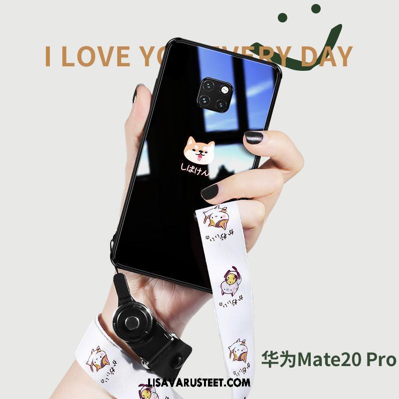 Huawei Mate 20 Pro Kuoret Punainen Kuori Lasi Puhelimen Koira Osta