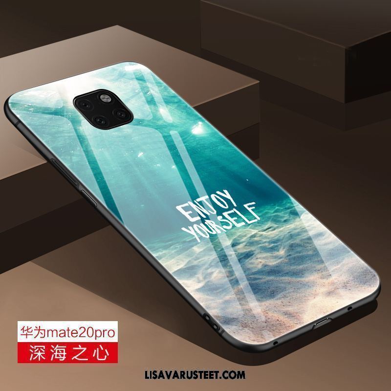 Huawei Mate 20 Pro Kuoret Trendi Kotelo Persoonallisuus Lasi Harmaa Verkossa