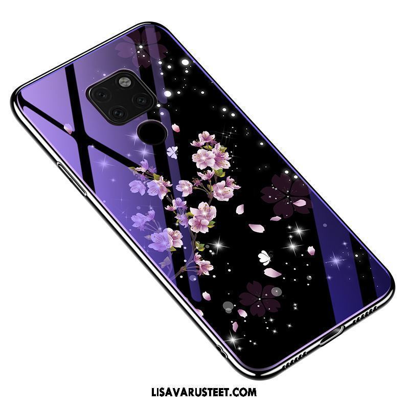 Huawei Mate 20 X Kuoret Kotelo Puhelimen Lasi Sininen Sarjakuva Kuori Tarjous