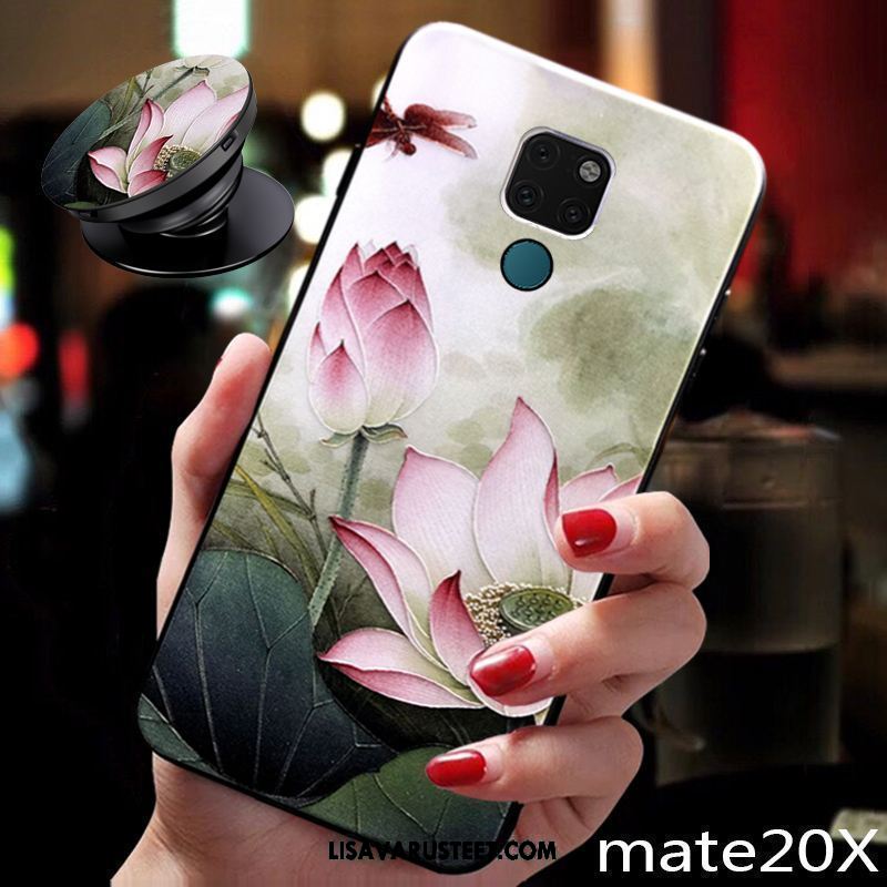 Huawei Mate 20 X Kuoret Kuori Ohut Luova Suojaus Silikoni Osta