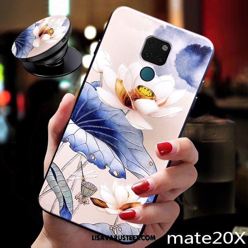 Huawei Mate 20 X Kuoret Kuori Ohut Luova Suojaus Silikoni Osta