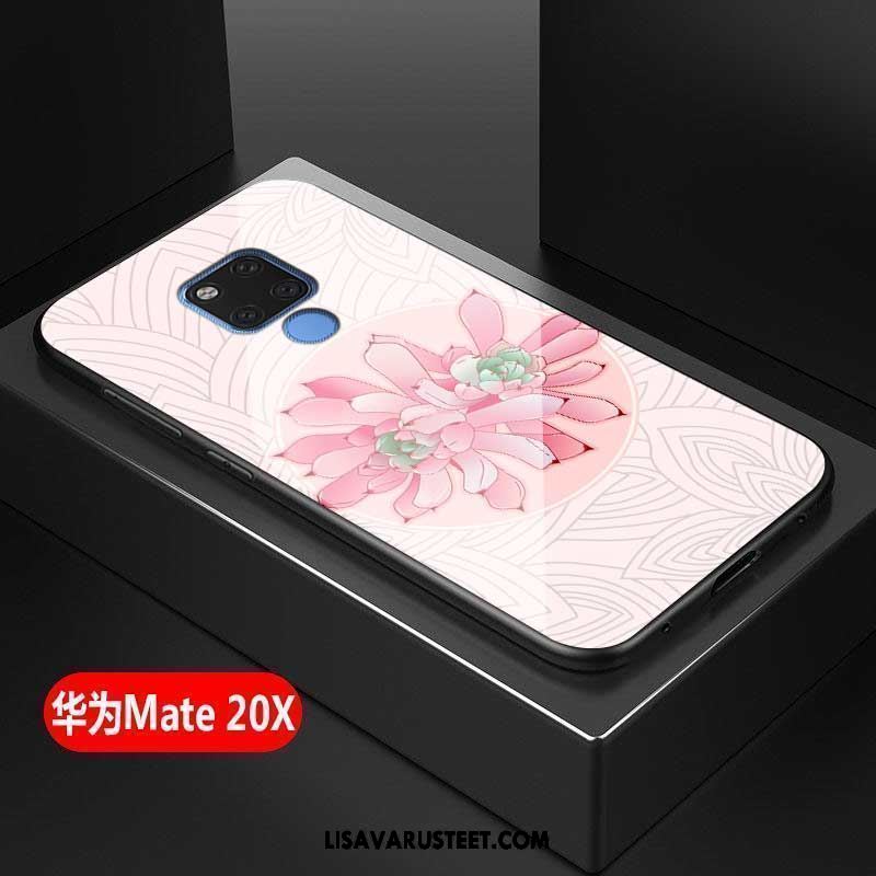 Huawei Mate 20 X Kuoret Persoonallisuus Lasi Silikoni Kustannukset Luova Verkossa