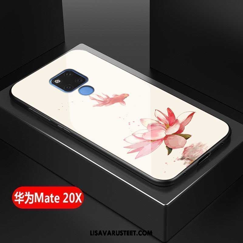 Huawei Mate 20 X Kuoret Persoonallisuus Lasi Silikoni Kustannukset Luova Verkossa