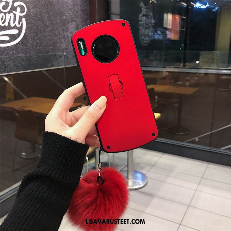 Huawei Mate 30 Kuoret Kuori Persoonallisuus All Inclusive Puhelimen Pesty Suede Myynti