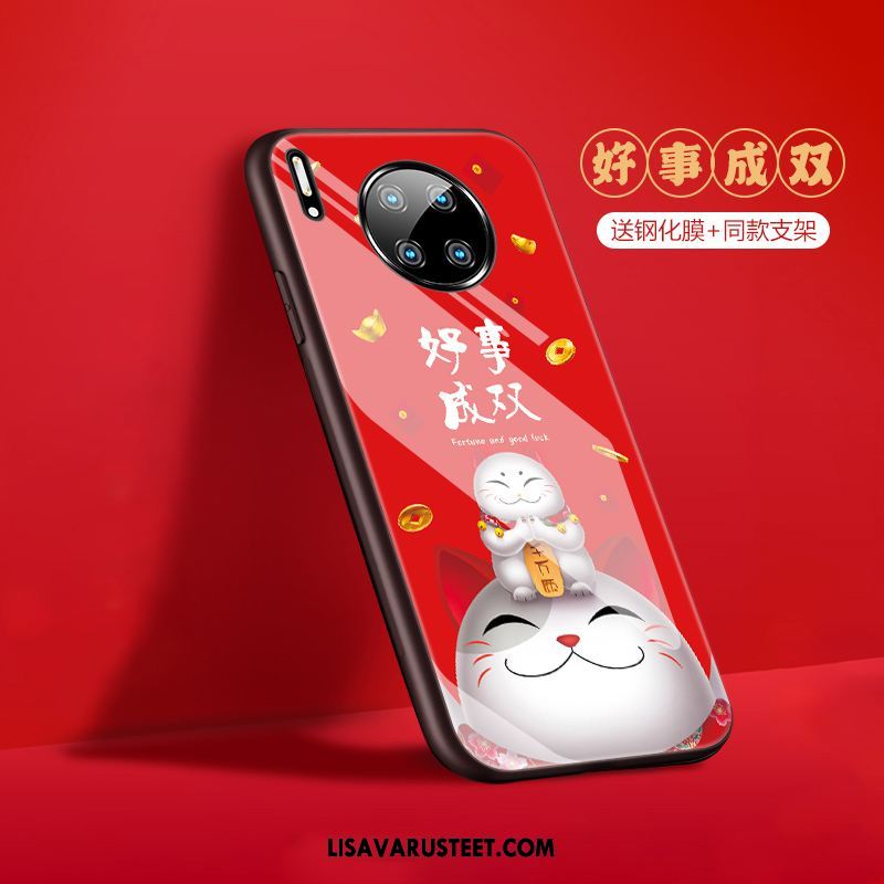Huawei Mate 30 Kuoret Punainen Suojaus Kotelo Kiinalainen Tyyli Kuori Myynti