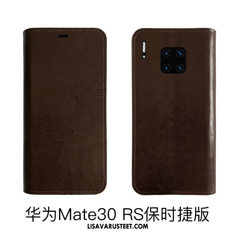 Huawei Mate 30 Rs Kuoret Aito Nahka Puhelimen Kotelo Nahkakotelo All Inclusive Myynti