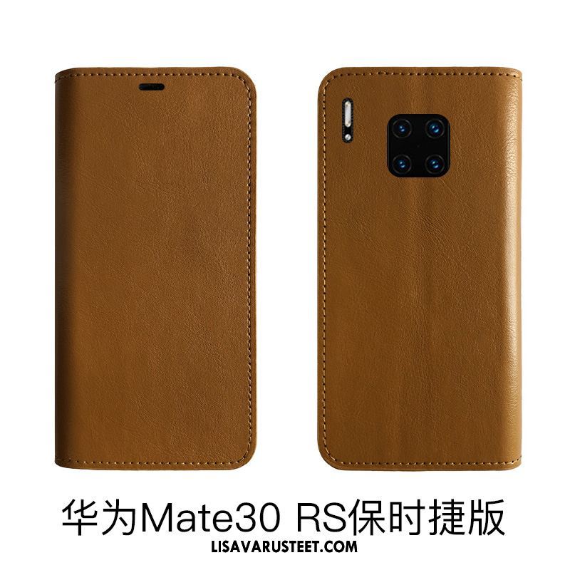 Huawei Mate 30 Rs Kuoret Aito Nahka Puhelimen Kotelo Nahkakotelo All Inclusive Myynti