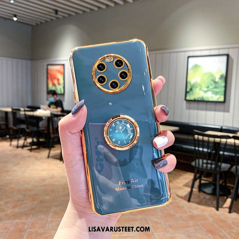 Huawei Mate 40 Pro+ Kuoret Kuori All Inclusive Violetti Silikoni Rengas Osta