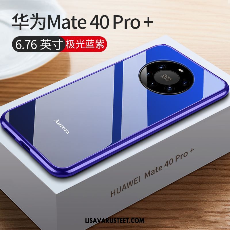 Huawei Mate 40 Pro+ Kuoret Metalli Ultra Puhelimen Kotelo Punainen Kauppa