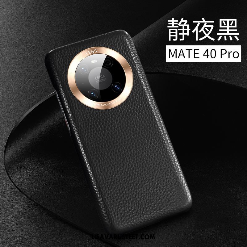 Huawei Mate 40 Pro Kuoret Nahkakotelo Murtumaton Ylellisyys All Inclusive Kuori Halpa