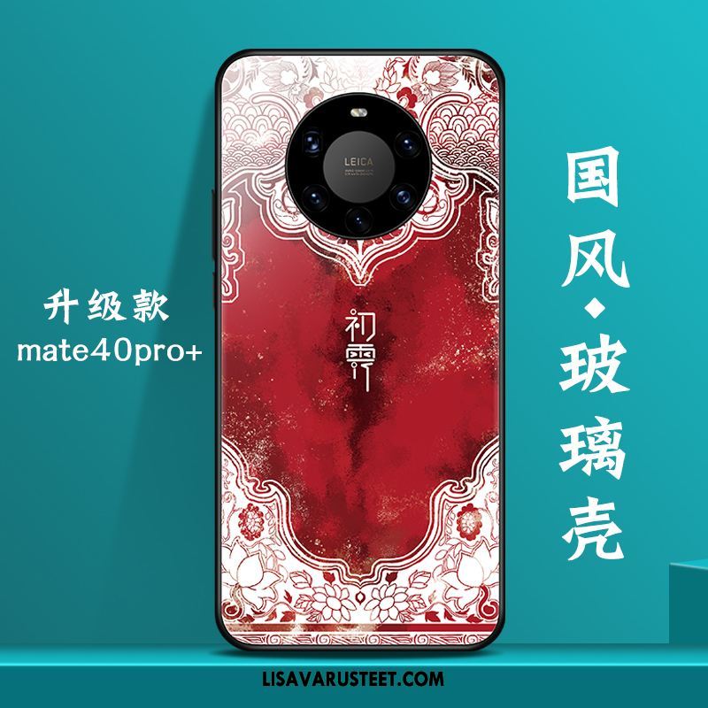 Huawei Mate 40 Pro+ Kuoret Net Red Lasi Kiinalainen Tyyli Persoonallisuus Kuori Myynti