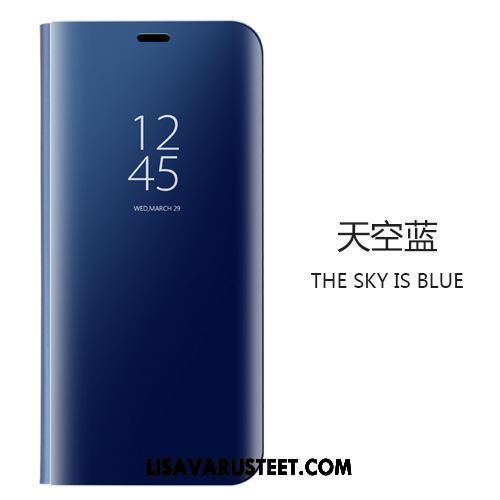 Huawei Mate 8 Kuoret Musta Nahkakotelo Suojaus Puhelimen Simpukka Verkossa