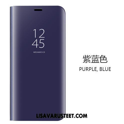 Huawei Mate 8 Kuoret Musta Nahkakotelo Suojaus Puhelimen Simpukka Verkossa