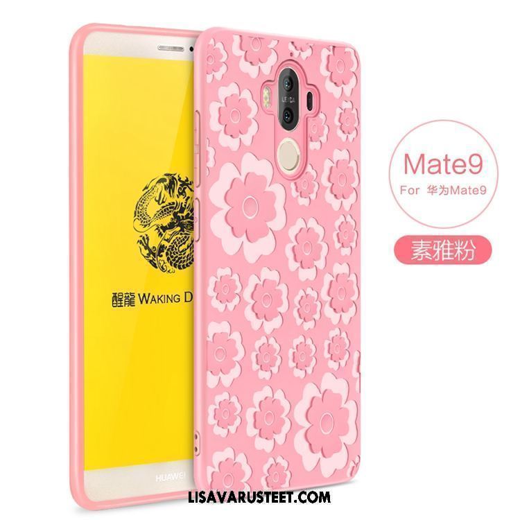 Huawei Mate 9 Kuoret Kuori All Inclusive Puhelimen Punainen Pehmeä Neste Verkossa