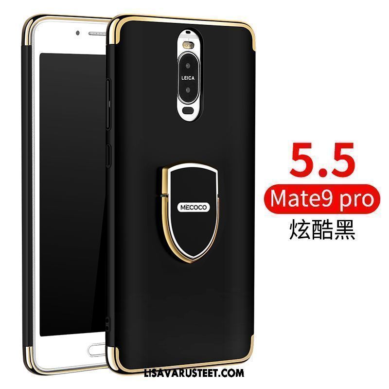 Huawei Mate 9 Pro Kuoret Rakastunut Kova Pesty Suede Kuori Kulta Alennus