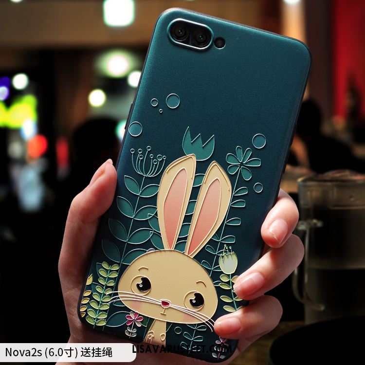 Huawei Nova 2s Kuoret Kevyt Pesty Suede Ripustettavat Koristeet Puhelimen Jauhe Verkossa