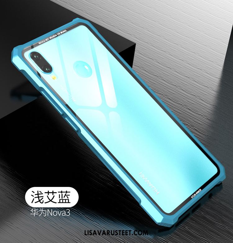 Huawei Nova 3 Kuoret Luova Suojaus Kehys Lasi Ohut Verkossa