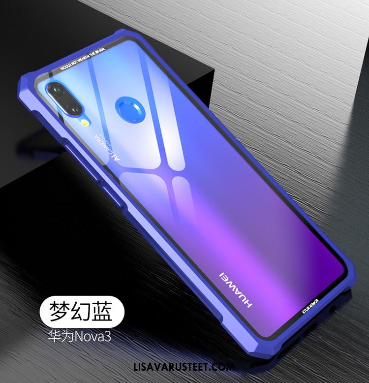 Huawei Nova 3 Kuoret Luova Suojaus Kehys Lasi Ohut Verkossa