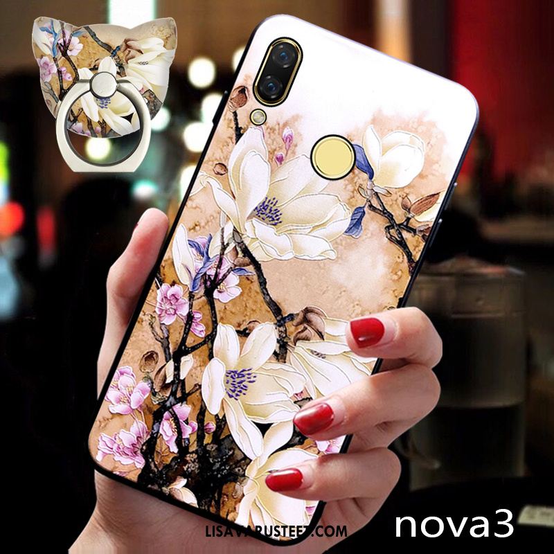 Huawei Nova 3 Kuoret Sininen Rengas Puhelimen Tuki Ohut Tarjous