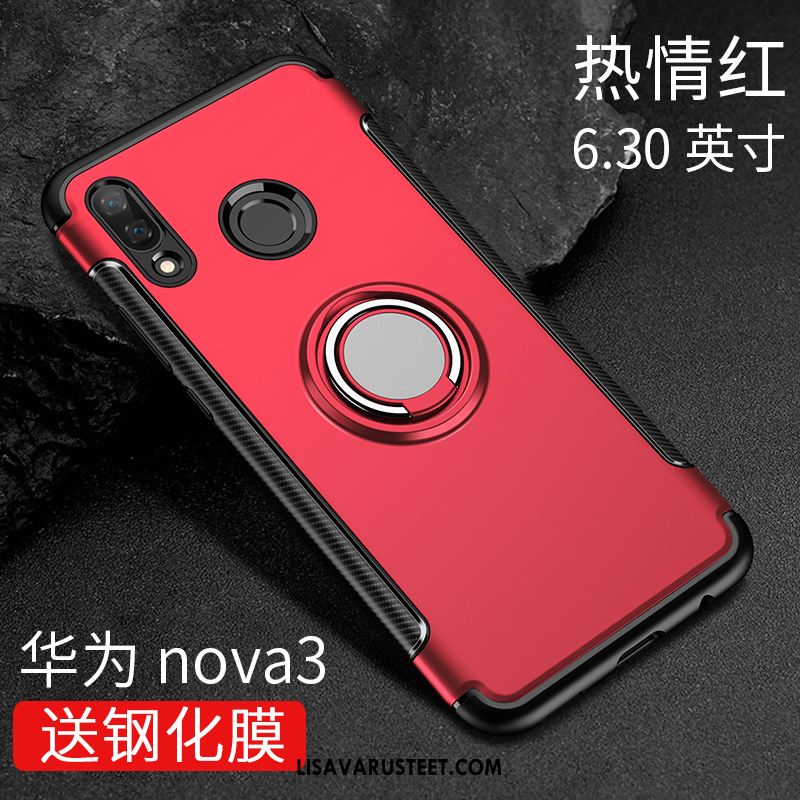 Huawei Nova 3 Kuoret Sininen Silikoni Tuki Pehmeä Neste Puhelimen Verkossa