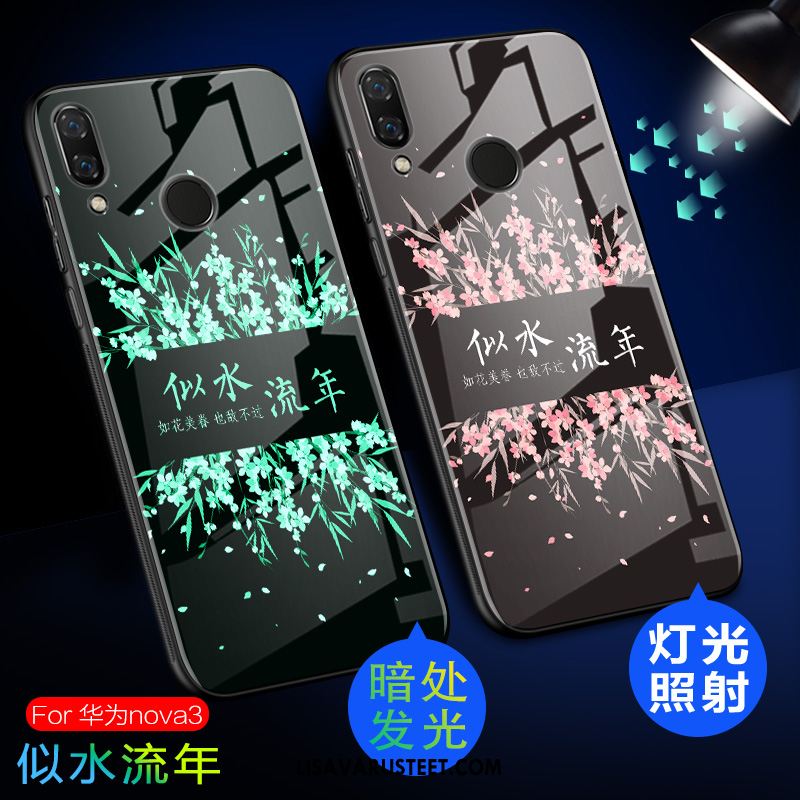 Huawei Nova 3 Kuoret Suojaus Vaalean Ohut Silikoni Tide-brändi Halvat