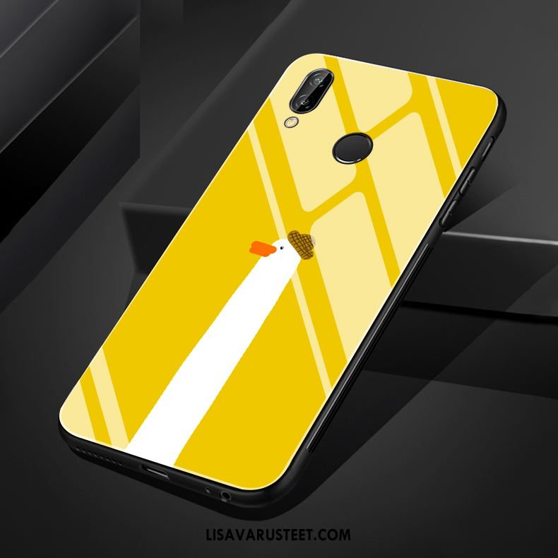 Huawei Nova 3e Kuoret Ihana Puhelimen Sarjakuva Lasi Kuori Osta