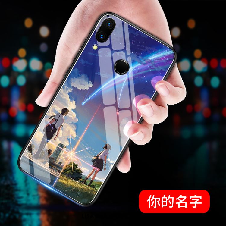 Huawei Nova 3e Kuoret Kova All Inclusive Lasi Sininen Kuori Myynti