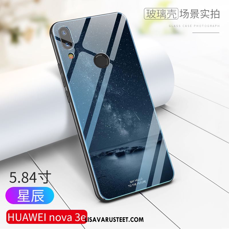 Huawei Nova 3e Kuoret Kova Net Red Sininen Luova Ylellisyys Kuori Verkossa