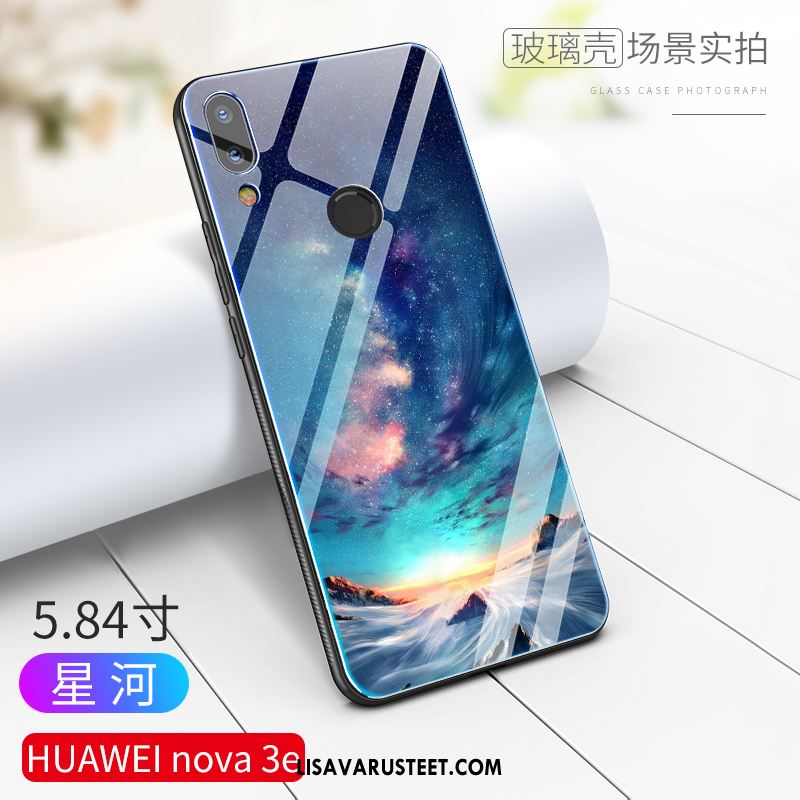 Huawei Nova 3e Kuoret Kova Net Red Sininen Luova Ylellisyys Kuori Verkossa