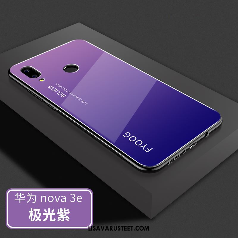 Huawei Nova 3e Kuoret Murtumaton Persoonallisuus Ohut Suojaus Lasi Kuori Osta