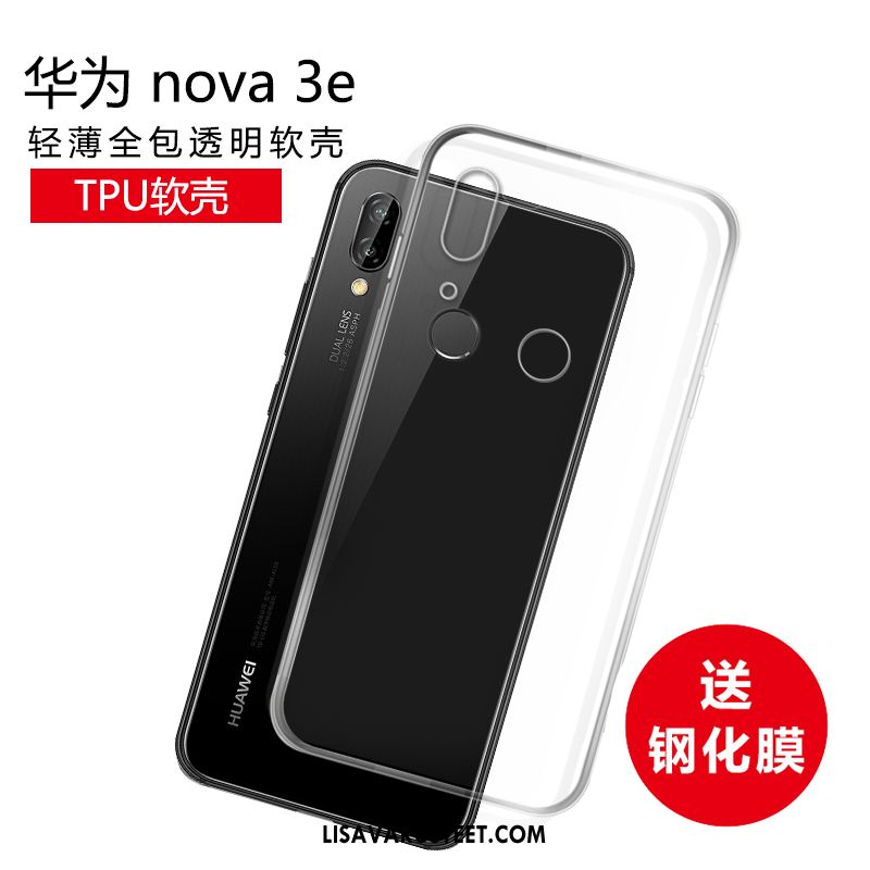 Huawei Nova 3e Kuoret Ohut Ultra All Inclusive Punainen Kuori Myynti