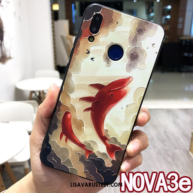 Huawei Nova 3e Kuoret Puhelimen Kotelo Trendi Sininen Ultra Myynti