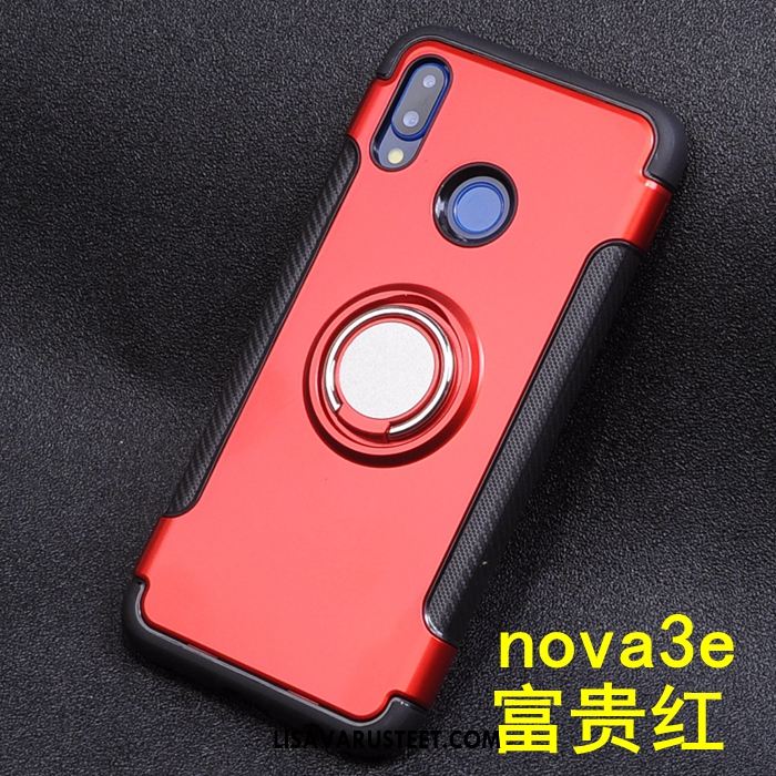 Huawei Nova 3e Kuoret Silikoni Kuori Kulta Kotelo Suojaus Kauppa