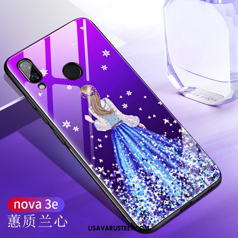 Huawei Nova 3e Kuoret Ylellisyys Peili Lasi All Inclusive Trendi Kauppa