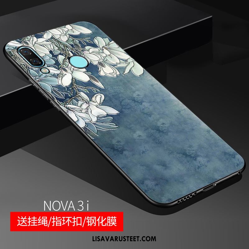 Huawei Nova 3i Kuoret All Inclusive Silikoni Pehmeä Neste Murtumaton Kuori Halpa